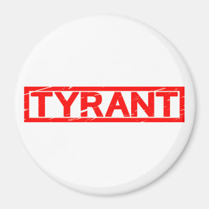 Tyrann-Briefmarke Magnet