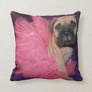 Tyrann-Liebe Bullmastiff Tu-Tu Pillow Kissen