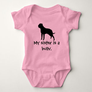 Tyrann-Schwester-Strampler Baby Strampler