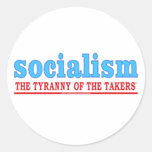 Tyrannei-Aufkleber Runder Aufkleber