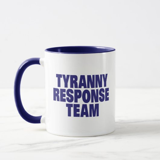 Tyrannei-Warteteam Tasse (Links)