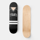 Tyrannen alt Jersey skateboard (Vorderseite)