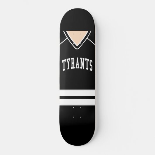Tyrannen alt Jersey skateboard (Vorderseite)