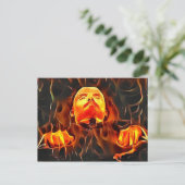 Tyrannen Serie #4: Lenin-Flaming auf Anzeige Postkarte (Stehend Vorderseite)