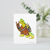 Tyrannia Team Kapitän 2 Postkarte (Stehend Vorderseite)