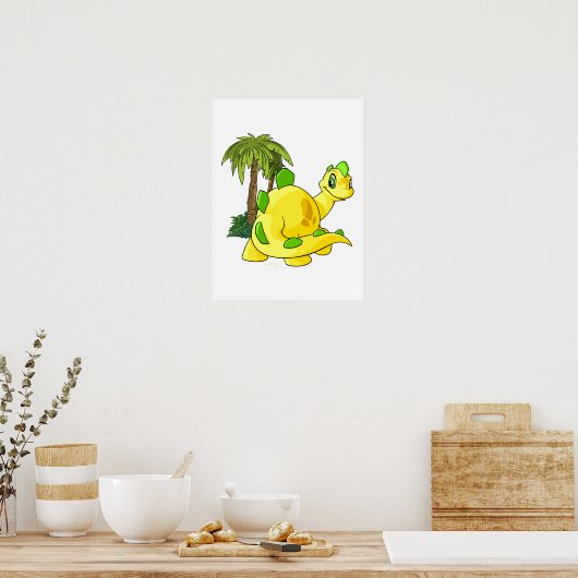 Tyrannian-Gelb-Chomby-Blick Poster (Küche)