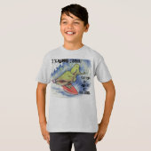 Tyranno Rohr-Brandungsentwurf T-Shirt (Vorne ganz)