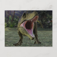 Tyrannosaurs Dinosaur Jungle Scene