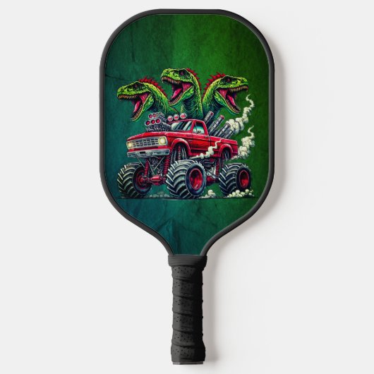 Tyrannosaurs Rex Pickleball Schläger (Vorderseite)