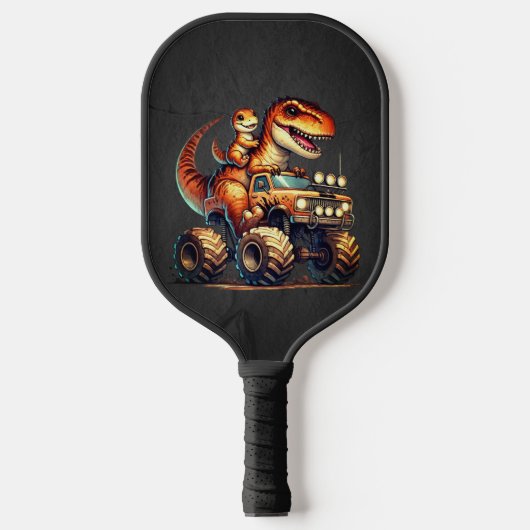 Tyrannosaurs Rex Pickleball Schläger (Vorderseite)