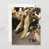 Tyrannosaurus # 2 postkarte (Vorne/Hinten)