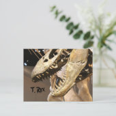Tyrannosaurus # 3 postkarte (Stehend Vorderseite)
