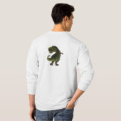 Tyrannosaurus Art Tops (Schwarz voll)