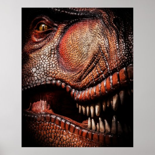 Tyrannosaurus Dinosaurier Poster (Vorne)