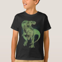 Tyrannosaurus-Dunkelheits-T - Shirt