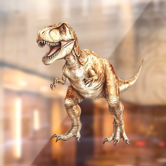 Tyrannosaurus Fensteraufkleber (Blatt 2)