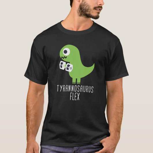 Tyrannosaurus-Flex T-Shirt T Rex (Vorderseite)