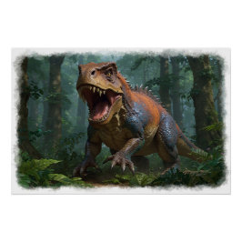 Tyrannosaurus Fun Ecology Poster