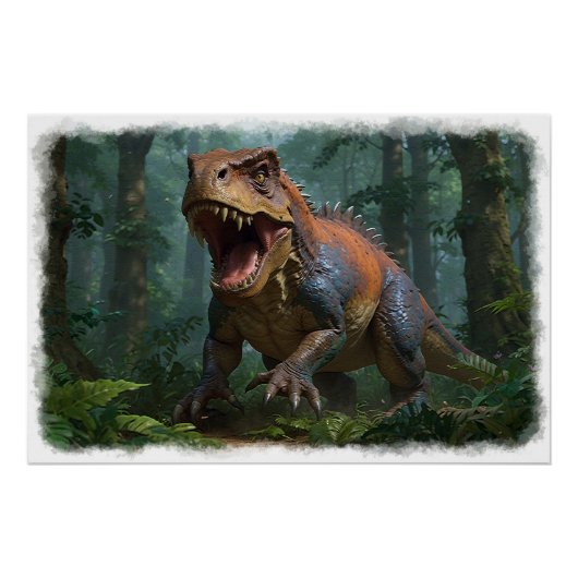 Tyrannosaurus Fun Ecology Poster (Vorderseite)