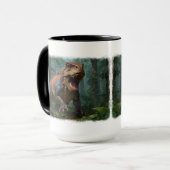 Tyrannosaurus Fun Ecology Tasse (Vorderseite Links)