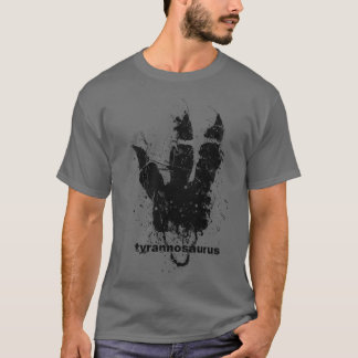 Tyrannosaurus-Fußabdruck T-Shirt