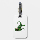 Tyrannosaurus Gepäckanhänger (Rückseite vertikal)