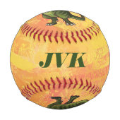 Tyrannosaurus Geschenke und Zubehör Baseball (Rückseite)