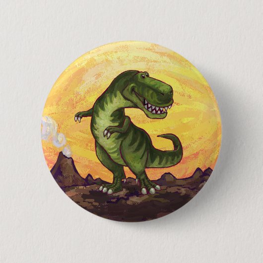 Tyrannosaurus Geschenke und Zubehör Button (Vorderseite)