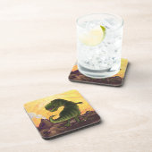 Tyrannosaurus Geschenke und Zubehör Getränkeuntersetzer (Rechte Seite)