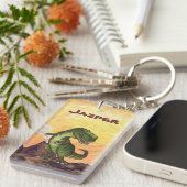 Tyrannosaurus Geschenke und Zubehör Schlüsselanhänger (Vorderseite rechts)