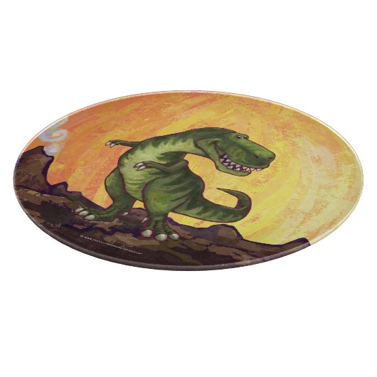 Tyrannosaurus Geschenke und Zubehör Schneidebrett (Ecke)