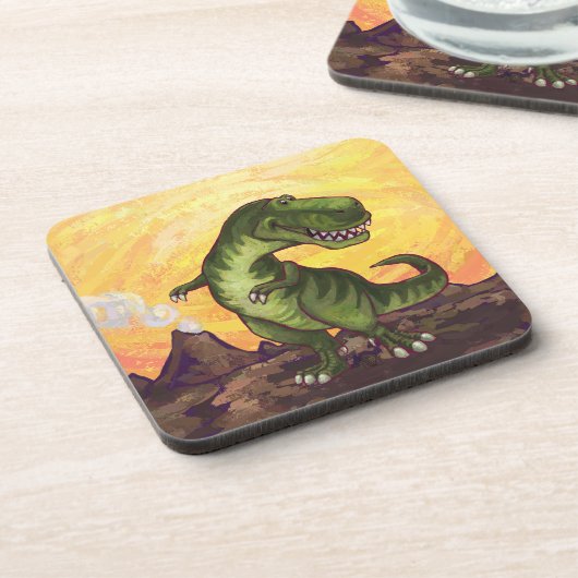 Tyrannosaurus Geschenke und Zubehör Untersetzer (Linke Seite)