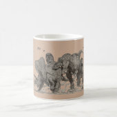 Tyrannosaurus Ihre innere Dinosaurier-Tasse Kaffeetasse (Mittel)