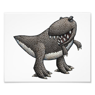 Tyrannosaurus-Illustration Fotodruck