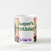 Tyrannosaurus-Party Kaffeetasse (Mittel)