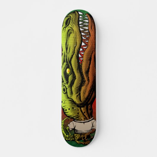 Tyrannosaurus-Plattform-Skateboard Skateboard (Vorne)