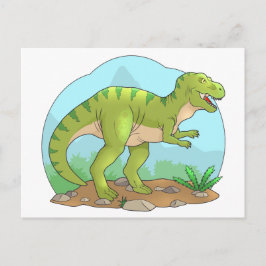 Tyrannosaurus Postkarte