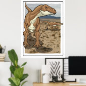Tyrannosaurus Rex #3 Poster (Heimbüro)