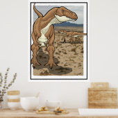 Tyrannosaurus Rex #3 Poster (Küche)
