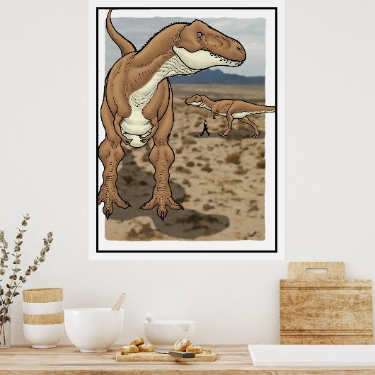 Tyrannosaurus Rex #3 Poster (Küche)