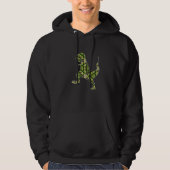 Tyrannosaurus Rex Animal Rex Creepy Dinosaur  2 Hoodie (Vorderseite)