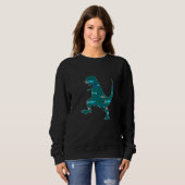 Tyrannosaurus Rex Animal Rex Creepy Dinosaur 3 Sweatshirt (Vorne ganz)
