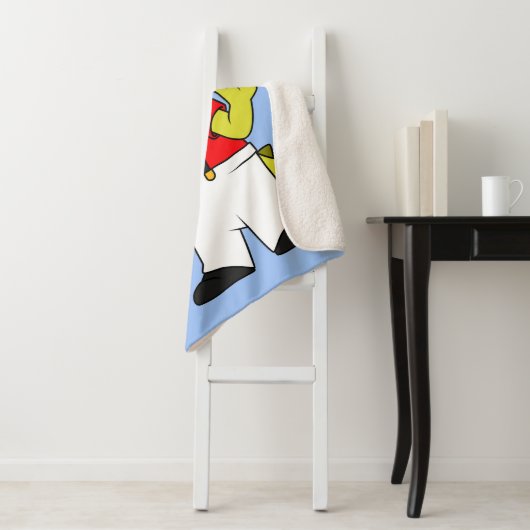 Tyrannosaurus Rex Barber mit Scheren. Sherpadecke (Beispiel)