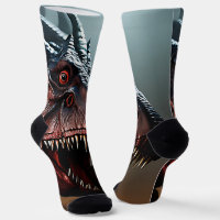 Tyrannosaurus Rex Beängstigendes Gesicht, Crew Soc