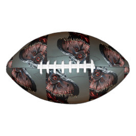 Tyrannosaurus Rex Beängstigendes Gesicht, Fußball Football