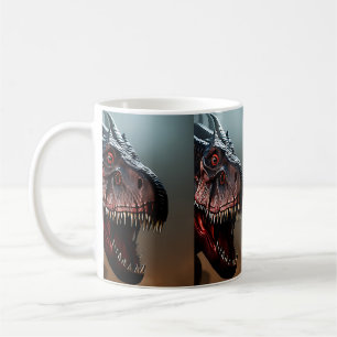 Tyrannosaurus Rex Beängstigendes Gesicht, Kaffee-T Kaffeetasse