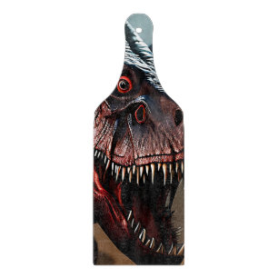 Tyrannosaurus Rex Beängstigendes Gesicht, Schneidebrett