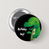 Tyrannosaurus Rex Button (Vorne & Hinten)