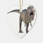 Tyrannosaurus Rex, der nach vorn brüllt Keramik Ornament (Links)