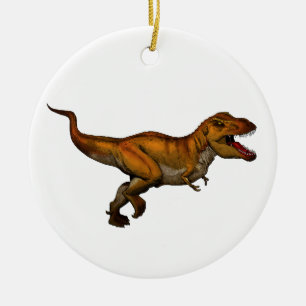 Tyrannosaurus Rex, der T-Rex laufen lässt Keramik Ornament